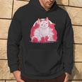 Kitsune Fox Animal Cute Japanese Anime Kawaii Fox Hoodie Lifestyle