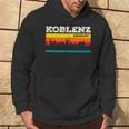 Koblenz Skyline Kapuzenpullover Lebensstil