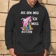 Kotz Unicorn Ich Muss Kotzen Party Unicorn Puke Hoodie Lebensstil