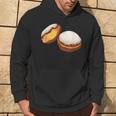 Krapfen Faschingskrapfen Berlin Pancakes Hoodie Lebensstil