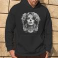 La Catrina Eleganz Elegante Sugar Skull Dame Hoodie Lebensstil