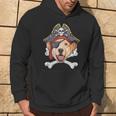 Labrador Pirate Jolly Roger Flag Skull Crossbones Hoodie Lifestyle