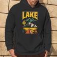 Lake Life Camping Wandern Angeln Bootfahren Segeln Lustig Outdoor Hoodie Lebensstil