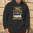 Leg Dich Niemal Mit Ein Pilotten An Plane Pilot Hoodie Lebensstil