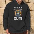 Let's Get Blacked Out Total Solar Eclipse 2024 Cat Lover Hoodie Lifestyle