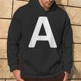 Letter A Hoodie Lebensstil