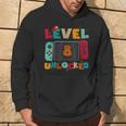 Level 8 Unlocked Gaming Birthday Boys Kid 8Th Birthday Gamer Hoodie Lifestyle