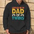 Leveled Up To Dad Of Twins Gaming Fathers Day Hoodie Lifestyle