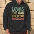 Lewis The Man The Myth The Legend First Name Lewis Hoodie Lifestyle