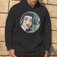 Lick Skull Unholy Nun Sexy Black Hoodie Lebensstil