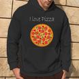 Liebe zur Pizza Grafik Hoodie, Unisex mit Pizza-Motiv Lebensstil