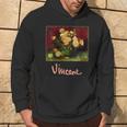 Still Life Bowl With Peonies And Roses By Vincent Van Gogh Hoodie Lifestyle