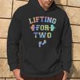 Lifting For Two Pregnancy Workout Hoodie Lifestyle
