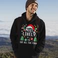 Most Likely To Eat All The Food Family Xmas Holiday Hoodie Lifestyle