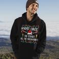 Most Likely To Start All The Shenanigans Family Xmas Holiday Hoodie Lifestyle