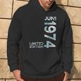 Limited Edition Juni 1974 Mann Frau 50 Geburtstag Kapuzenpullover Lebensstil