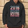 Limited Editionintage Retro Geburtsjahr 2016 Hoodie Lebensstil