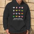 List Flag Of Countries In Copa United States Of America 2024 Hoodie Lifestyle