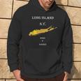 Long Island Ny Born & Raised Hoodie Lifestyle