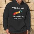 Long Island Ny Souvenir Native Long Islander Map Vintage Hoodie Lifestyle