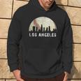 Los Angeles Vintage Baseball Distressed Gameday Retro Hoodie Lifestyle