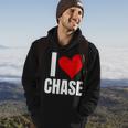 I Love Chase Personalized Personal Name Heart Friend Family Hoodie Lifestyle