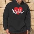 I Love Robbie First Name I Heart Named Hoodie Lifestyle