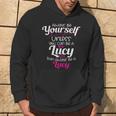 Lucy Name Personalized Christmas Present Her Hoodie Lifestyle