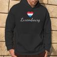 Luxembourg Luxembourg Flag Hoodie Lebensstil