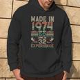 Made In 1974 I Am Not 50 I Am 18 With 32 Years Of Experience Hoodie Lifestyle