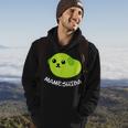 Mameshiba Edamame Bean Dog With Cute Grean Pea Hoodie Lifestyle