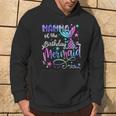 Mamma Of The Birthday Mermaid Matching Family Father's Day Hoodie Lifestyle
