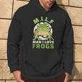 Man Ich Liebe Frogs MILF Frog Hoodie Lebensstil