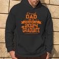 Matching Family Orange Proud Dad Class Of 2024 Graduate Hoodie Lifestyle