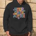 Your Words Matter Speech Therapy Slp Language Pathology Sped Hoodie Lifestyle