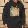 Matz Up Matzo Slang Wassup What's Up Wuzzup Pessah Sweat à capuche Lifestyle