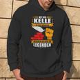 Maurer-Helden Hoodie Mit Der Kelle in Den Händen für Herren Lebensstil