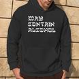 May Contain Alcohol Warning Happy Purim Costume Party Hoodie Lifestyle