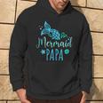 Meerjungfrau Papa Familie Matching Geburtstag Männer Meerjungfrau Squad Kapuzenpullover Lebensstil