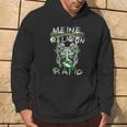 Meine Religion Rapid Fußballfan-Hoodie, Schwarz, Fanbekleidung Lebensstil