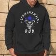 Men's Black Forest Bub Schwarzwaldbub Bollenhut Skull Black Hoodie Lebensstil