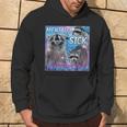 Mentally Sick Physically Thicc Raccoon Meme Hoodie Lifestyle