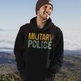 Military Police Law Enforcement Military Veteran Support Hoodie Lifestyle