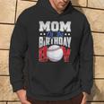 Mom Baseball Birthday Boy Family Baller B-Day Party Hoodie Lifestyle