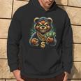 Money Calling Hip Hop Bear Teddy Gangster Rap Swag Dope Hoodie Lifestyle