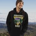 Monster Truck Dad Fathers Day Monster Truck Are My Jam Hoodie Lifestyle