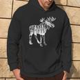 Moose Sighting Forest Minnesota State Hoodie Lifestyle