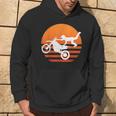 Motocross Sunset Supercross Fmx Dirt Bike Rider Hoodie Lifestyle