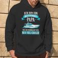 Motorboat Dad Boat Boat Boat Driver Kapuzenpullover Lebensstil