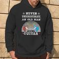 Musician Man Never Underestimate An Old Man With A Guitar Hoodie Lifestyle